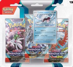 ASST CARTE DE POKÉMON -POKEMON SV4 PARADOX RIFT 3PK BLISTER